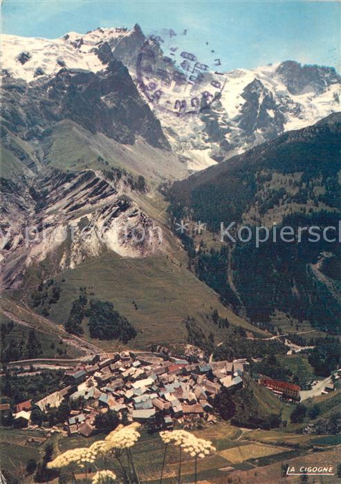 La Grave Panorama La Meije Alpes francaises