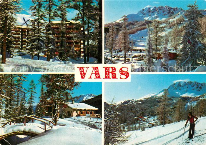 Vars Hautes-Alpes Station de Neige Sports d hiver Hotels Chalets Alpes francaise