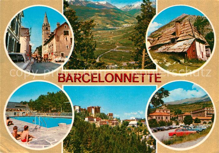 Barcelonnette Panorama Vallee de l'Ubaye Village Piscine Praloup Alpes
