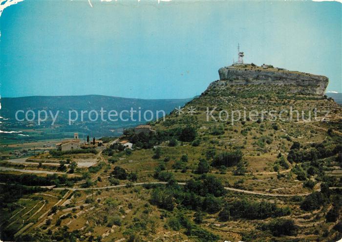 Sampzon Panorama Eglise et le Rocher