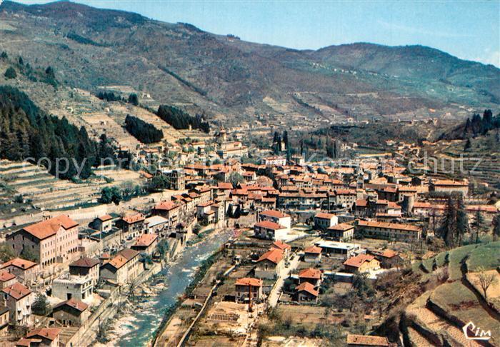 Le Cheylard Vue aérienne