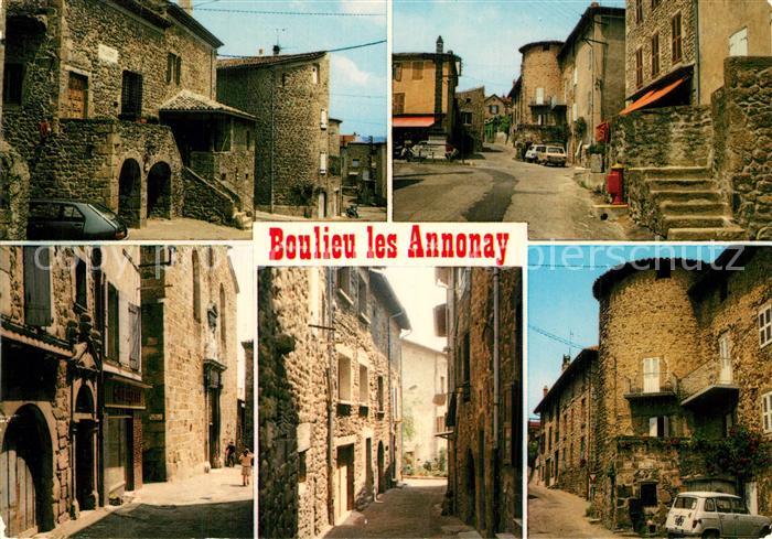 Boulieu-les-Annonay Vue d_ensemble de la ville des ruelles