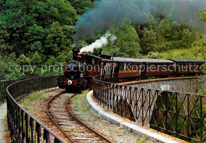 Tournon-sur-Rhone Chemin de fer du Vivarais Ligne Tournon a Lamastre Locomotive