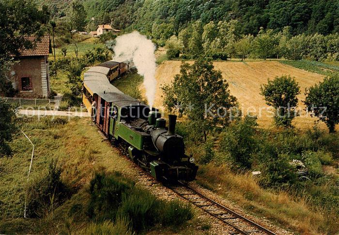 Tournon-sur-Rhone Chemin de fer du Vivarais Ligne Tournon a Lamastre Locomotive