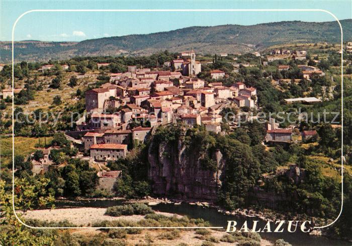 Balazuc Charmant petit village médiéval surplombant l'Ardèche