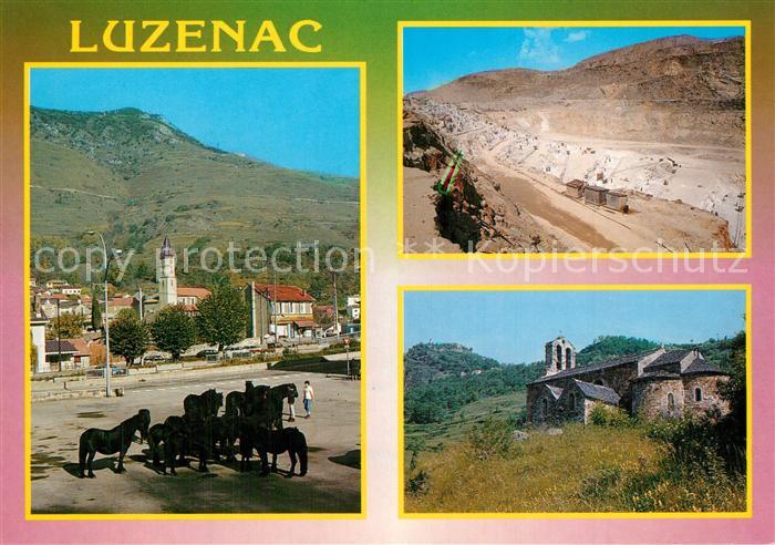 Luzenac Marché aux Mérens Carrières de talc de Trimouns Chapelle Romane d Axiat