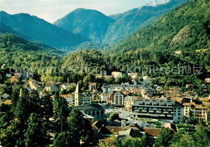 Ax-les-Thermes Vue Generale de la Station thermale au fond le Saquet