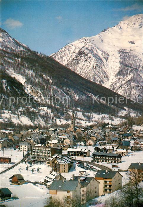 Le Monetier-les-Bains Station de Serre Chevalier en hiver Alp