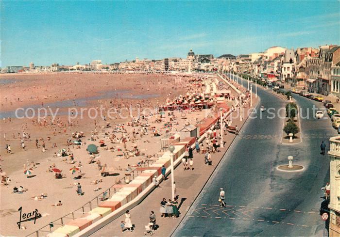Les Sables-d Olonne La plage et le remblai