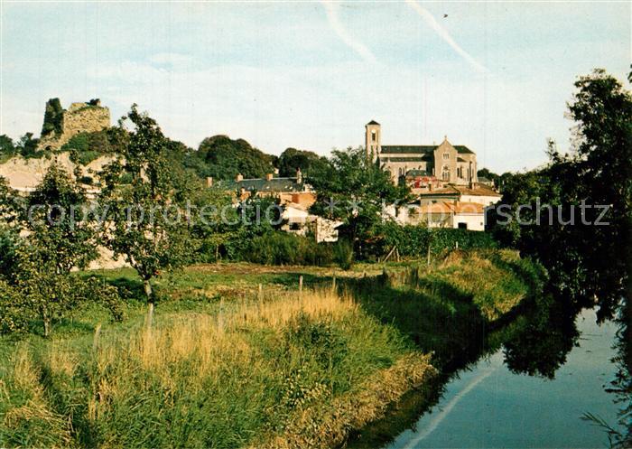 Talmont-Saint-Hilaire Le Payré Chateau féodal Eglise