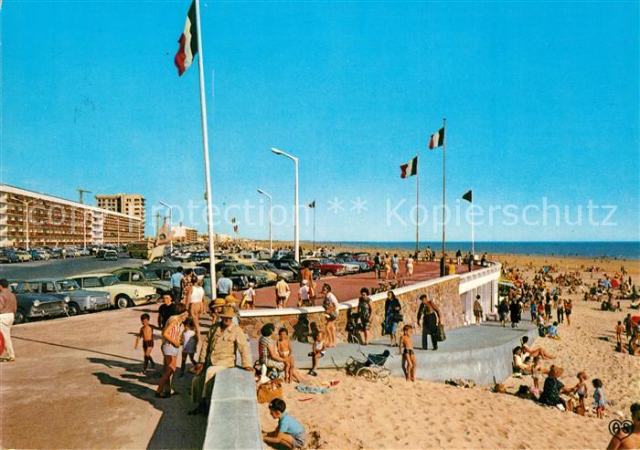 Saint Jean de Monts La rotonde et la plage