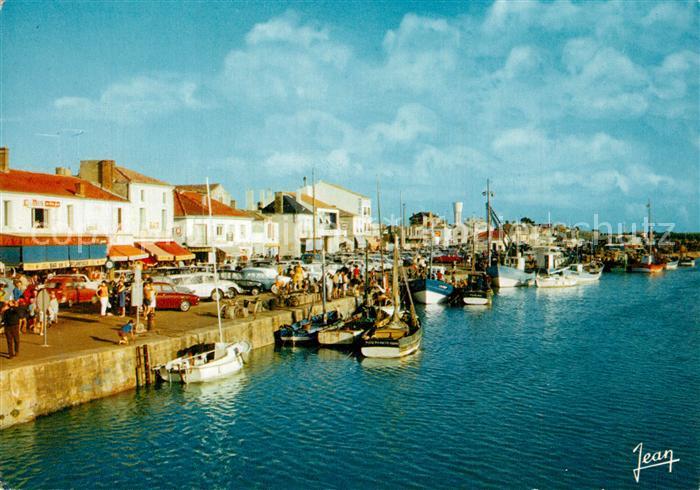 Saint-Gilles-sur-Vie Vendee Les quais Port Bateaux