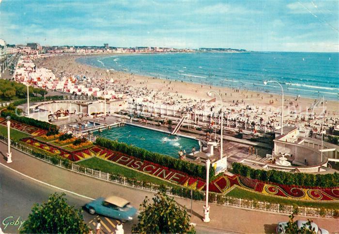 Les Sables-d Olonne La piscine et la plage