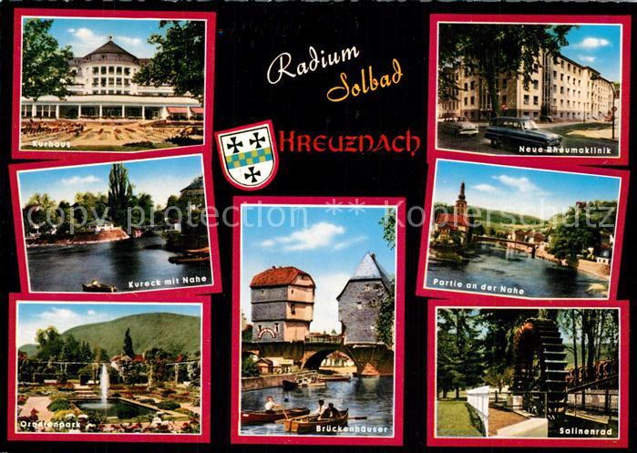 Bad Kreuznach Kurhaus Oranienpark Brueckenhaeuser Nahe Rheumaklinik Salinenrad