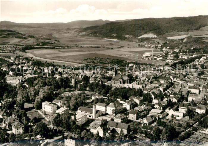 Witzenhausen Bluetenstadt im Werratal Fliegeraufnahme