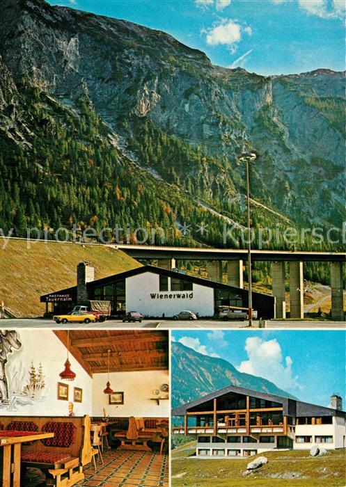 Flachau Rasthaus Wienerwald Tauernalm Tauernautobahn Salzburg Kaernten