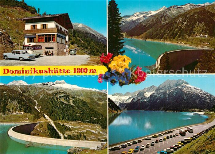 Mayrhofen Zillertal Dominikushuette Zillertaler Alpen Sperrmauer Stausee Alpenpa
