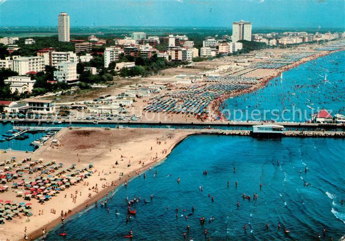 Cervia e Milano Marittima Panorama e spiaggia veduta aerea