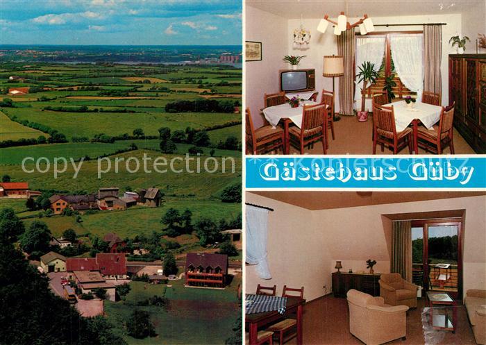 Fleckeby Gaestehaus Gueby Landschaftspanorama