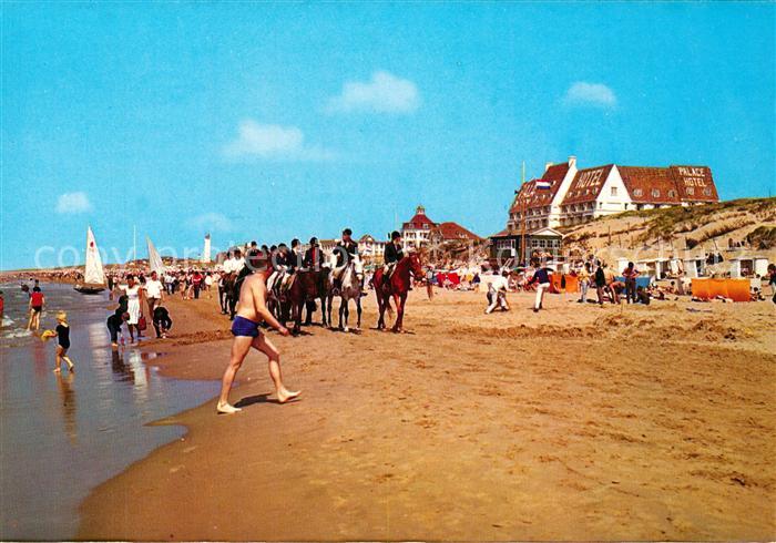 Noordwijk aan Zee  Strand Reiten Palace Hotel
