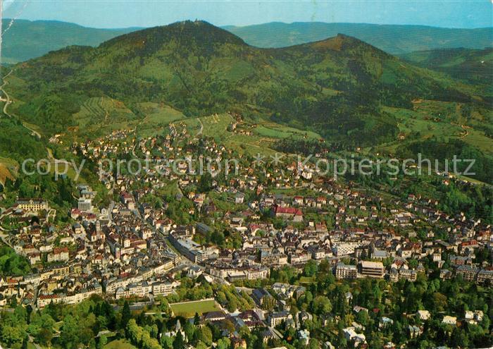 Baden-Baden Fliegeraufnahme