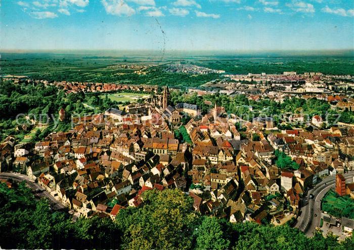Weinheim Bergstrasse Stadtpanorama