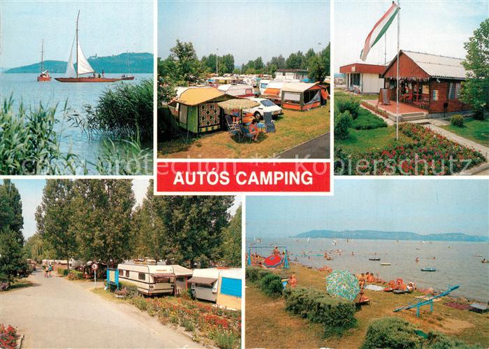 Balaton Plattensee Auto Camping Segeln