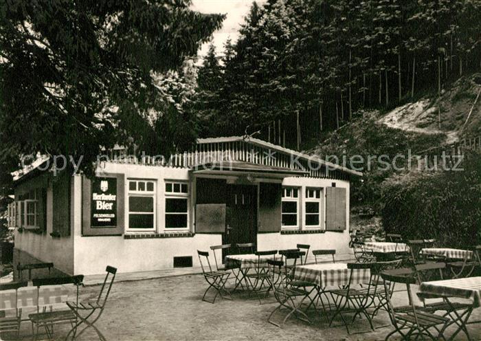 Barsinghausen Waldschaenke Heisterburg im Deister Terrasse