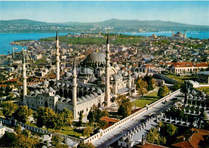 Istanbul Constantinopel Mosque of Sueleymaniye Moschee