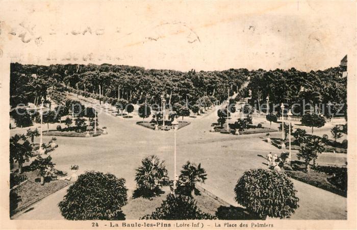 La Baule-les-Pins Place des Palmiers