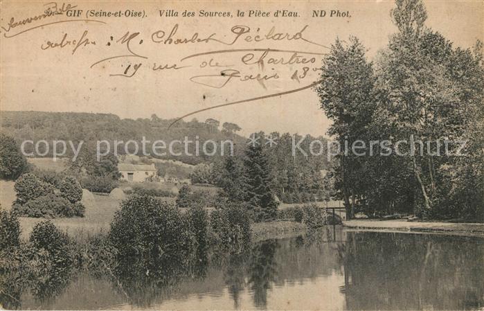 Gif-sur-Yvette Villa des Sources Pièce d_eau Etang