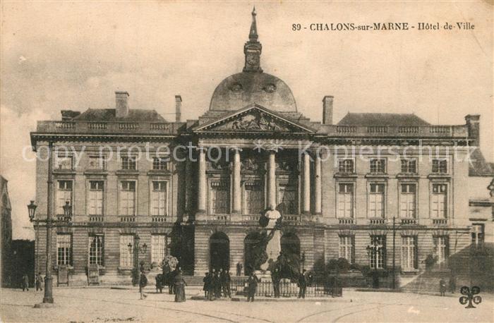 Chalons-sur-Marne Hôtel de Ville Rathaus