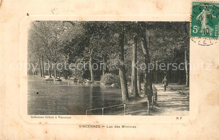Vincennes Lac des Minimes