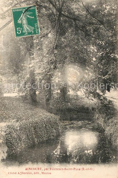 Aincourt Partie am Bach