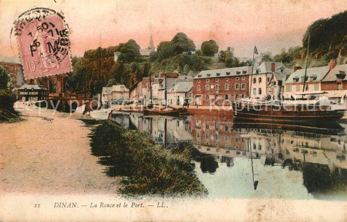 Dinan 22 La Rance et le port