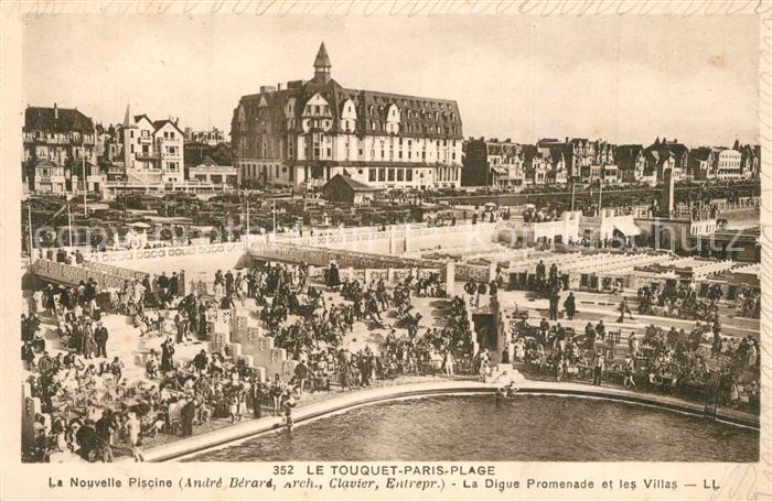Le Touquet-Paris-Plage La nouvelle piscine Digue Promenade et