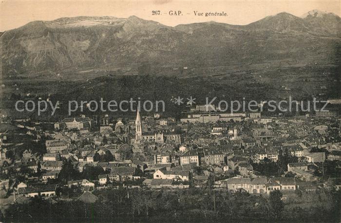 Gap Hautes-Alpes Vue Generale