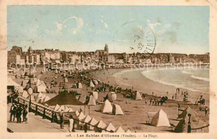Les Sables-d Olonne La plage