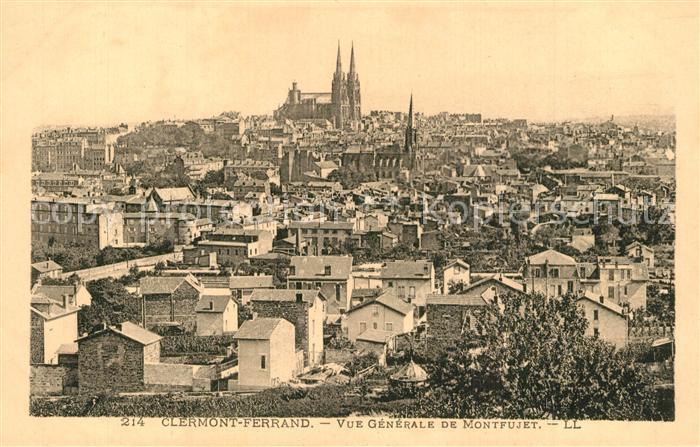 Clermont-Ferrand Vue Generale de Montfujet