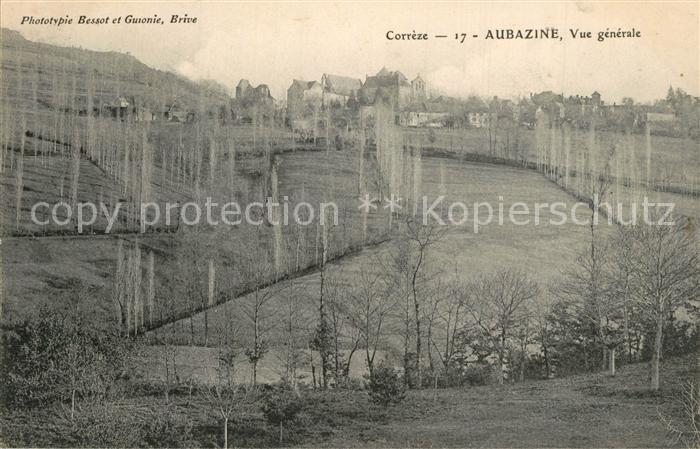 Aubazines Vue Generale