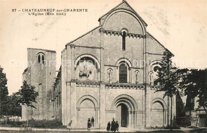 Chateauneuf-sur-Charente Eglise Monument historique Kirche