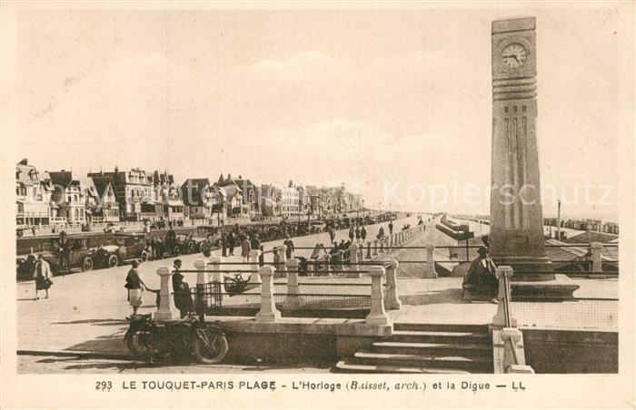 Le Touquet-Paris-Plage Horloge et la digue
