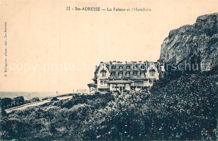 Sainte-Adresse La Falaise et l Hôtellerie