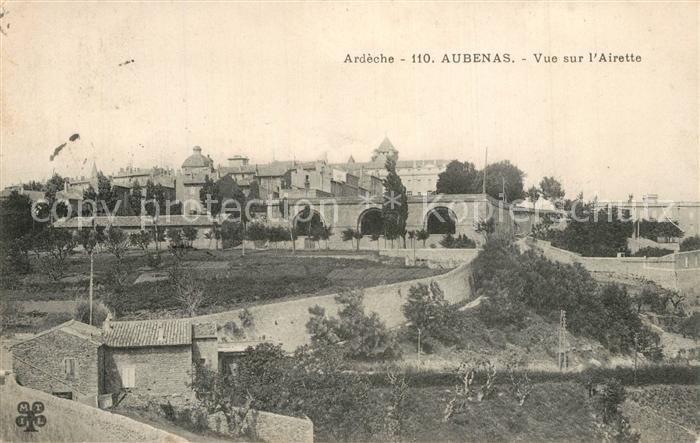Aubenas Vue sur l'Airette