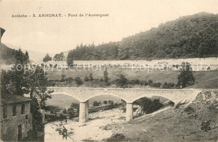 Annonay Pont de l'Auvergnat