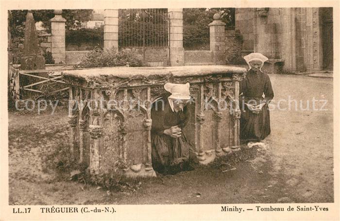 Treguier Cotes d Armor Minihy Tombeau de Saint Yves