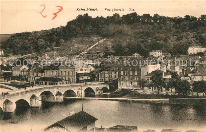 Saint-Mihiel Vue Generale Pont