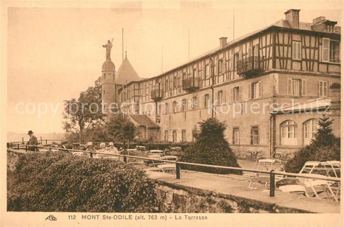 Mont-Sainte-Odile Mont-Ste-Odile Terrasse du Couvent