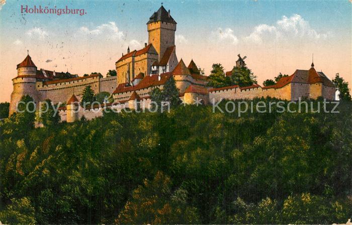 Hohkoenigsburg Haut-Koenigsbourg Couvent Kloster
