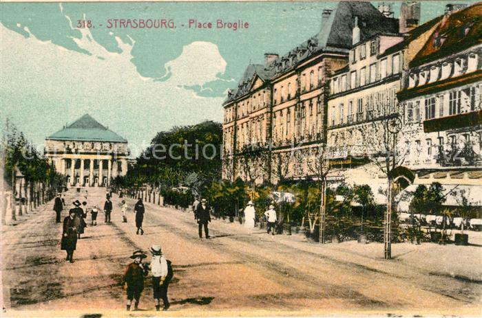 Strasbourg Alsace Place Broglie